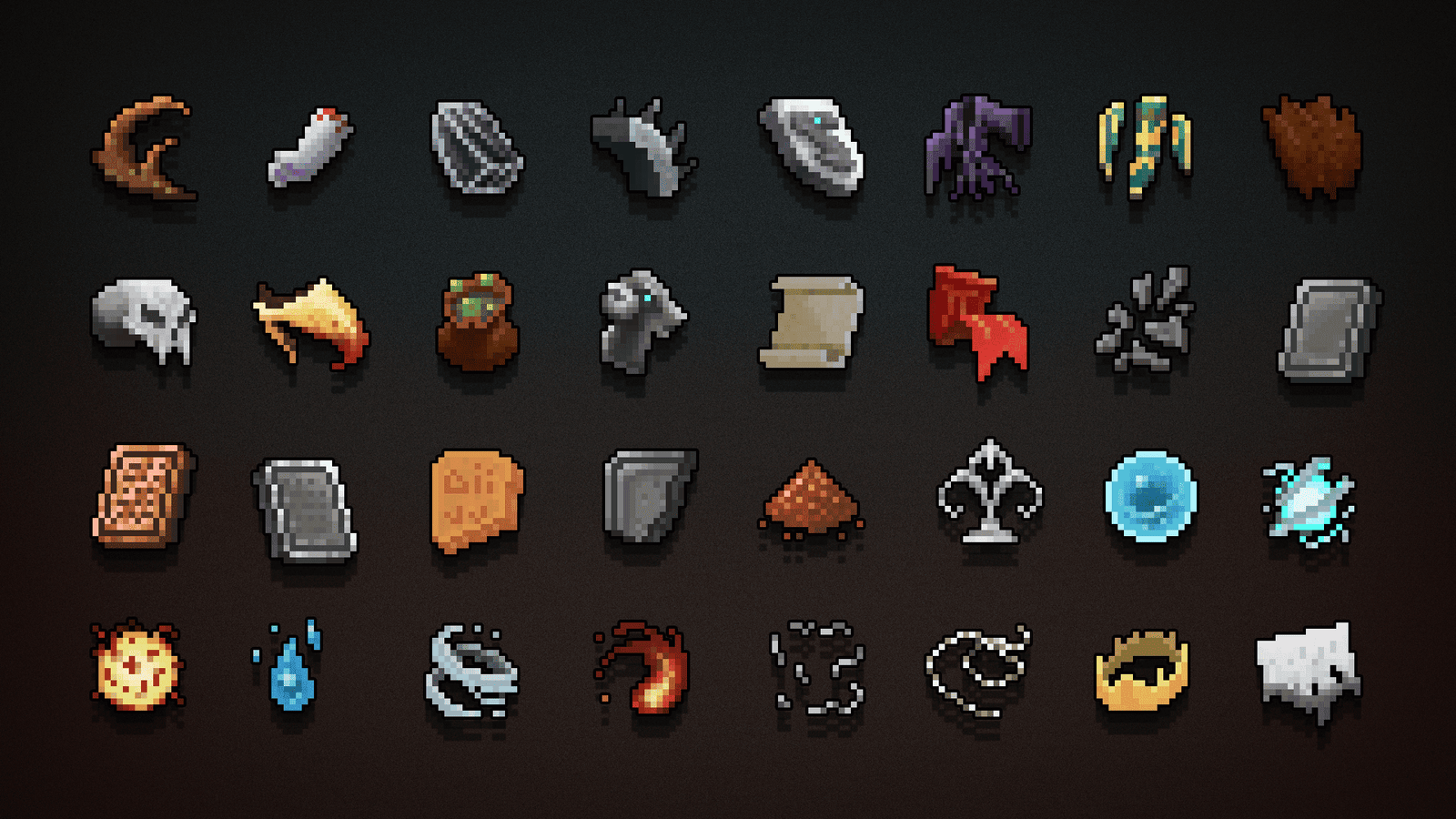 2D pixel RPG icon featuring colorful fantasy character design, ideal for gaming and app interface projects.