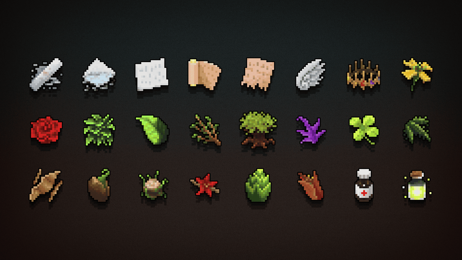 2D pixel RPG icon featuring vibrant 2D pixel art representing classic role-playing game symbols by LAYERLAB Shop.