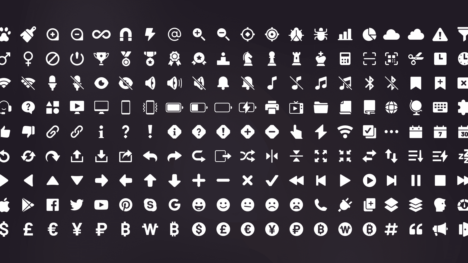 Collection of 2D icons from LAYERLAB Shop Picto Pack, featuring various simple, colorful graphic symbols on a white background.