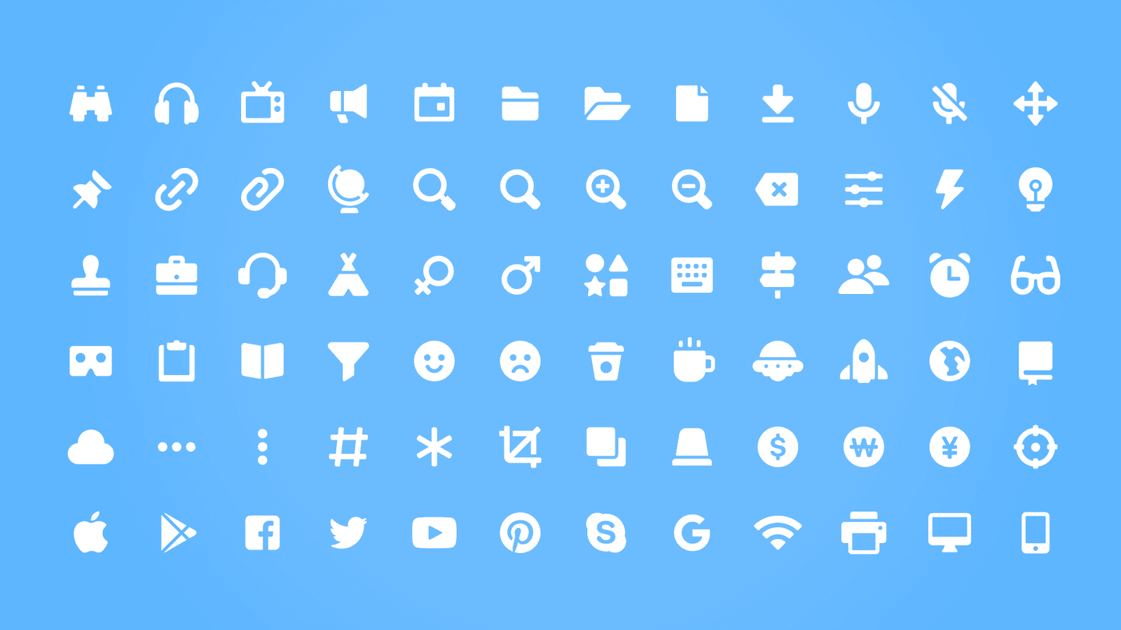 Screenshot of LAYERLAB Shop's 2D Picto Pack icons showing various colorful visual symbols on a digital screen.
