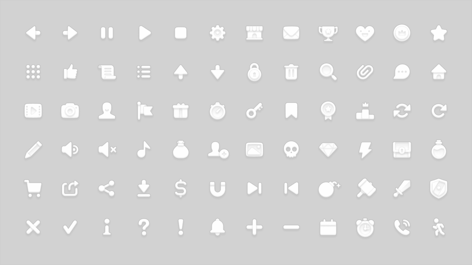 Screenshot of Layerlab Shop's 2D Picto Pack icons, featuring a variety of colorful, flat design icons for digital projects.