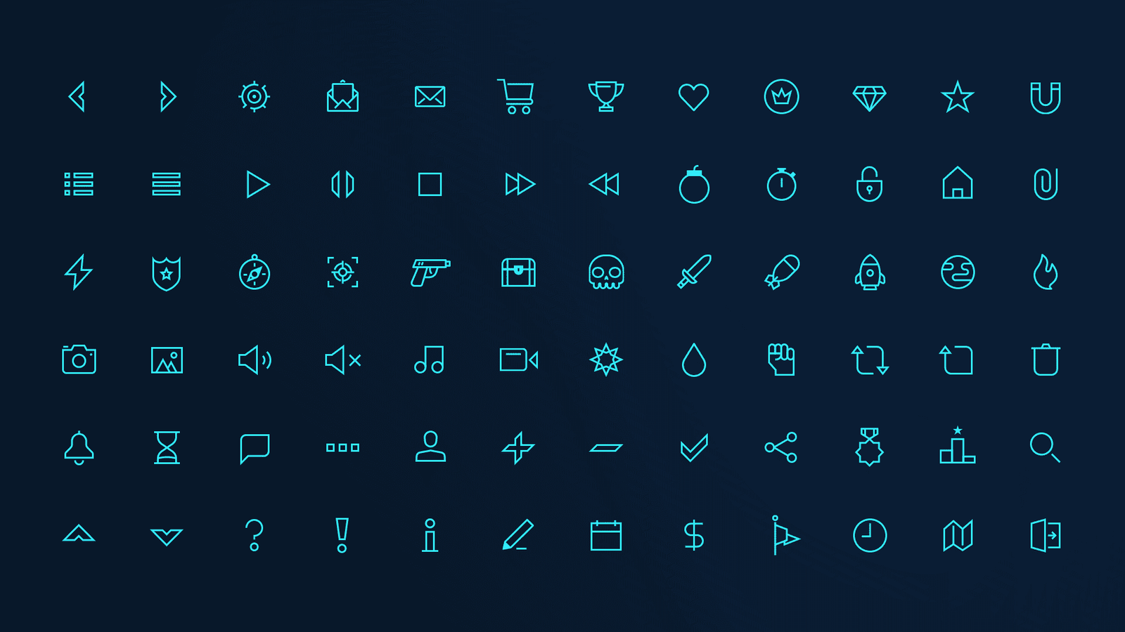 Collection of 2D icons from the Picto Pack by LAYERLAB Shop, featuring colorful, flat design icons on a white background.