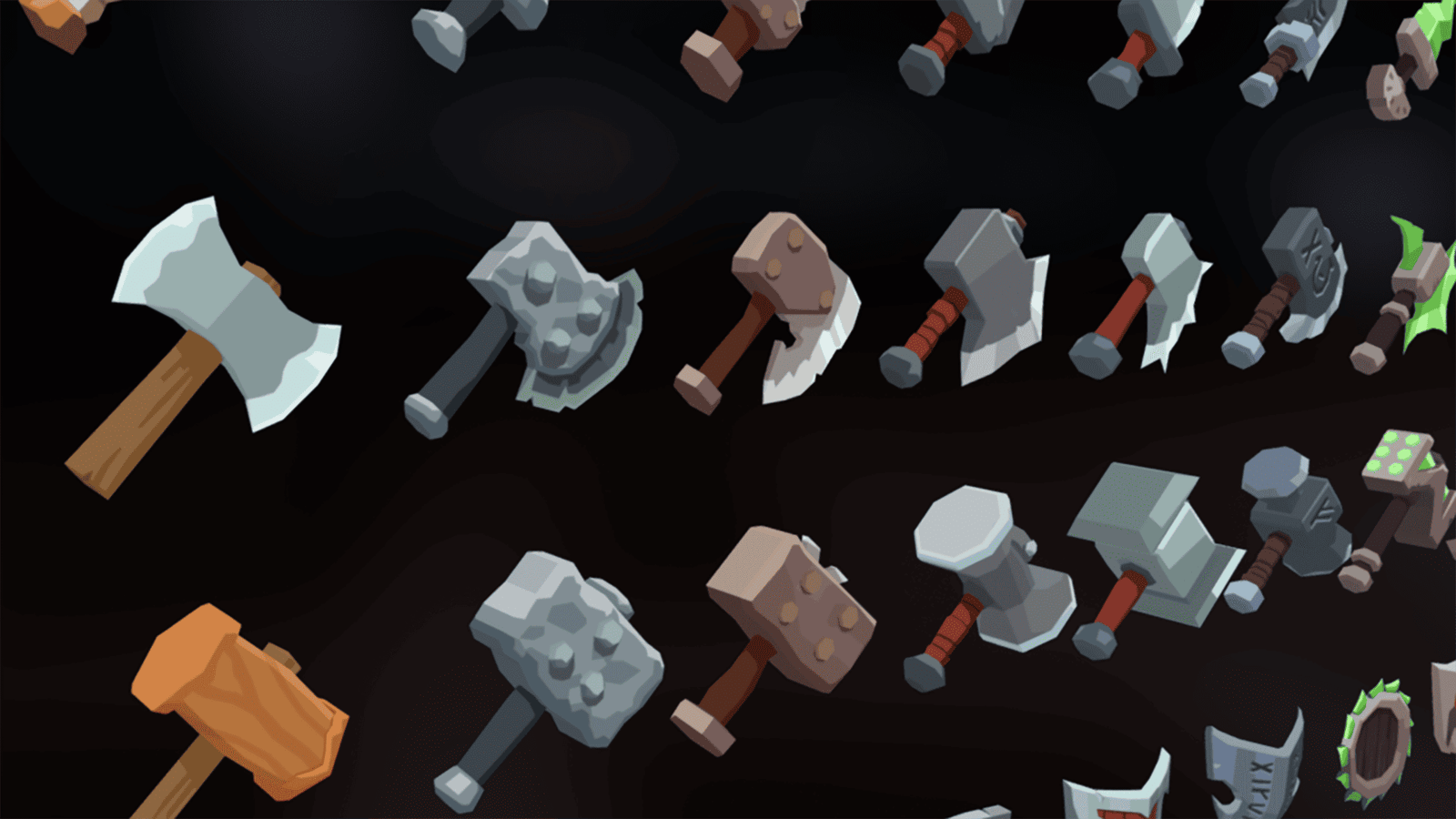 3D casual weapon icon from LAYERLAB Shop, detailed model suitable for gaming or graphic design projects.