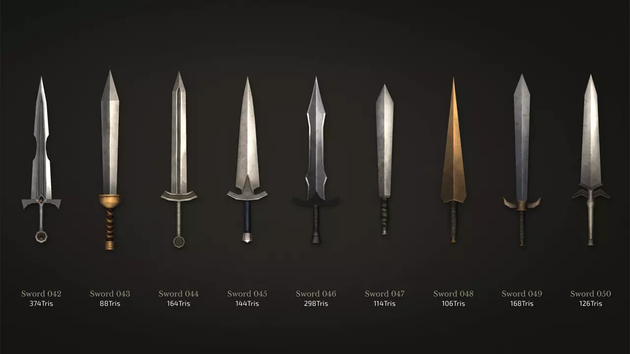 3D weapon prop from LAYERLAB Shop, detailed and realistic 3D model suitable for gaming or animation projects.