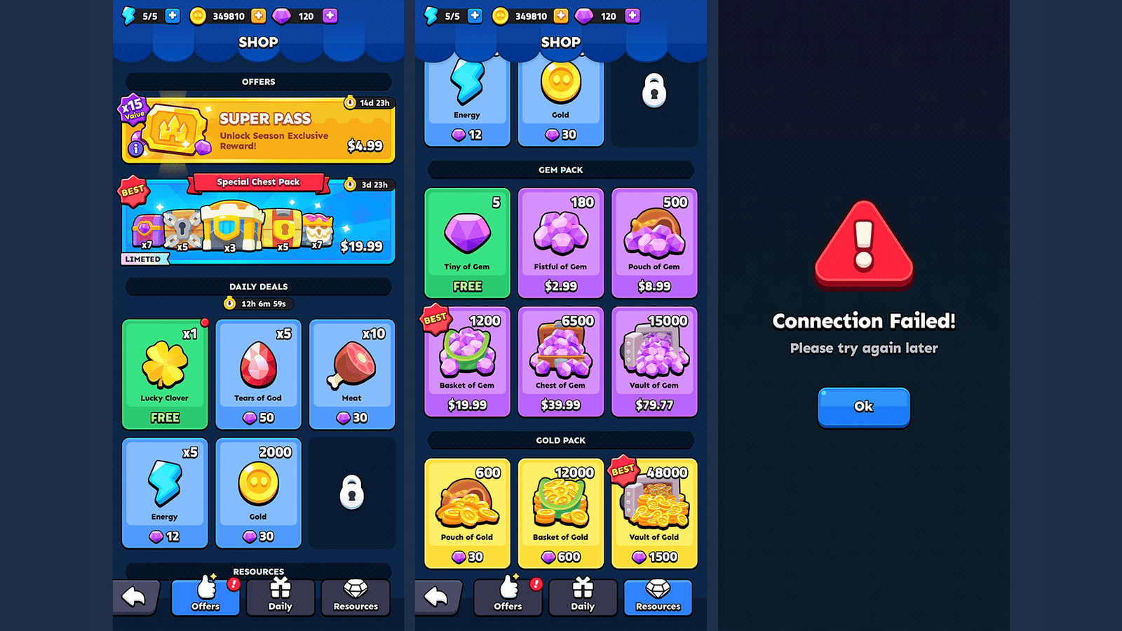 LayerLab Shop GUI Pro Super Casual interface with modern design, featuring clean layout and vibrant color scheme for digital projects.