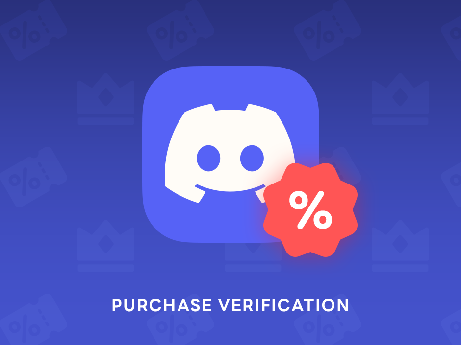 Join Our Discord — Verify Your Purchase and Get Exclusive Discount Coupons
