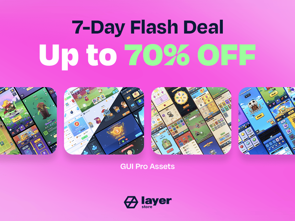 GUI Pro Flash Deal, 70% OFF