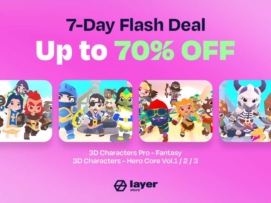 7-Day Flash Deal – Up to 70% OFF