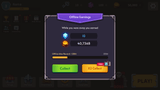 Fantasy RPG mobile game offline rewards popup UI showing earned gold and gems, collect buttons, and x2 reward option, Layerlab, store.layerlab