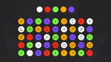 Solid neon-colored interface button from LAYERLAB Shop's GUI Neon interface collection.