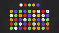 레이어랩 GUI Neon 인터페이스 컬렉션의 솔리드 네온 컬러 인터페이스 버튼