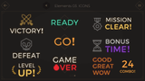 Dark Geo GUI interface element by LAYERLAB Shop featuring geometric shapes and dark-themed design for digital applications.