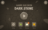 DarkStone interface by LAYERLAB Shop displaying sleek dark-themed graphical user interface with modern design elements.