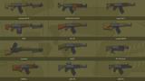 LayerLab Shop 2D military icons set, featuring various tactical and military-themed symbols on a white background.