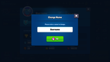 GUI Pro casual game interface popup for name change, featuring clean design and user-friendly layout by 내 스토어.