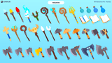 3D fantasy character model holding a weapon, part of LAYERLAB Shop's 3D Characters Pro collection.