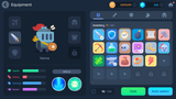 LayerLab GUI Pro simple casual interface design shown in the image, featuring clean layout and modern UI elements.
