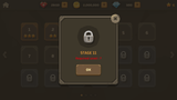 LAYERLAB Shop GUI interface called The Stone with StageLock feature, showing a digital interface with locking controls and design elements.