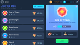 Simple casual GUI interface design by LAYERLAB Shop featuring the 045_Clan graphic for digital projects.