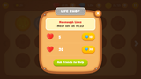 LayerLab Shop GUI wooden interface screenshot showing a natural wood texture with interface elements and design details.