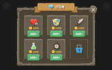 DarkStone interface by LAYERLAB Shop showing sleek dark-themed controls and visual elements on a digital interface screen.