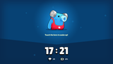 GUI Pro casual game interface showing a lock screen design with modern icons and a sleek layout by 내 스토어