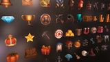3D RPG icons from LAYERLAB Shop, featuring 3D props and fantasy game symbols in vibrant detail.