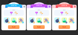 Simple casual GUI interface from LAYERLAB Shop showing a popup start screen design for a professional user interface.