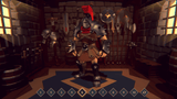 3D fantasy character model by LAYERLAB Shop featuring detailed armor and mystical design for digital or gaming use.