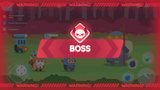 LayerLab GUI Pro simple casual interface with boss effect, featuring clean design elements and vivid graphics for gaming or app projects.