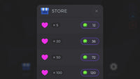생동감 있는 네온 디자인과 인터페이스 요소가 화면에 표시된 레이어랩 GUI Neon 인터페이스입니다.