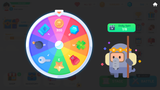 Simple casual GUI interface by LAYERLAB Shop featuring a lucky spin design with colorful elements and user-friendly layout.