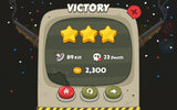 Cartoon military-themed interface design by LAYERLAB Shop featuring score display with military graphics and bold colors.