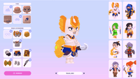 3D Hero Core Vol.1 character model by LAYERLAB Shop, showcasing a detailed, stylized 3D character with vibrant colors and dynamic pose.