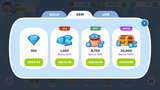 BlueSky interface by LAYERLAB Shop with sleek blue-themed design and intuitive controls.