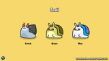 2D minimal enemy monster sprite – simple cartoon monster character for mobile and casual games