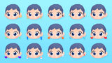 3D Characters Pro casual avatar from LAYERLAB Shop, featuring colorful 3D character designs on a white background.