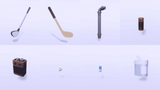 3D casual survival props by LAYERLAB Shop, featuring realistic tools and gear for immersive survival scene modeling.