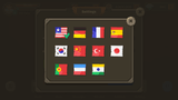 LayerLab Shop GUI interface showing language selection screen with various language options.