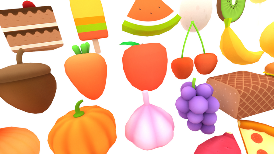 3D Props - Adorable Foods