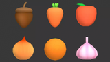 3D Props - Adorable Foods