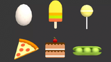3D Props - Adorable Foods