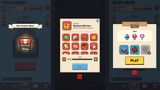 Minimal game interface light design for GUI Pro by LAYERLAB Shop, featuring sleek UI elements and PSD file layout.