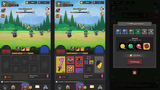 Minimal dark game interface by LAYERLAB Shop, featuring sleek, modern design elements for gaming or app use.