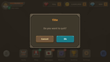 Interface screen from GUI - The Stone by LAYERLAB Shop showing a popup window with interface options.