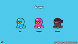 2D minimal enemy monster sprite – simple cartoon monster character for mobile and casual games