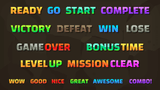 Interface screenshot showing action text from GUI - The Stone by LAYERLAB Shop, featuring menu options and interface elements.