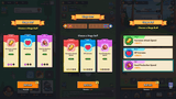 Minimal game interface GUI Pro by LAYERLAB Shop featuring sleek design and customizable PSD layers for game development.