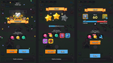 Minimal game interface light graphic from GUI Pro by LAYERLAB Shop, featuring sleek design elements and customizable PSD layers.
