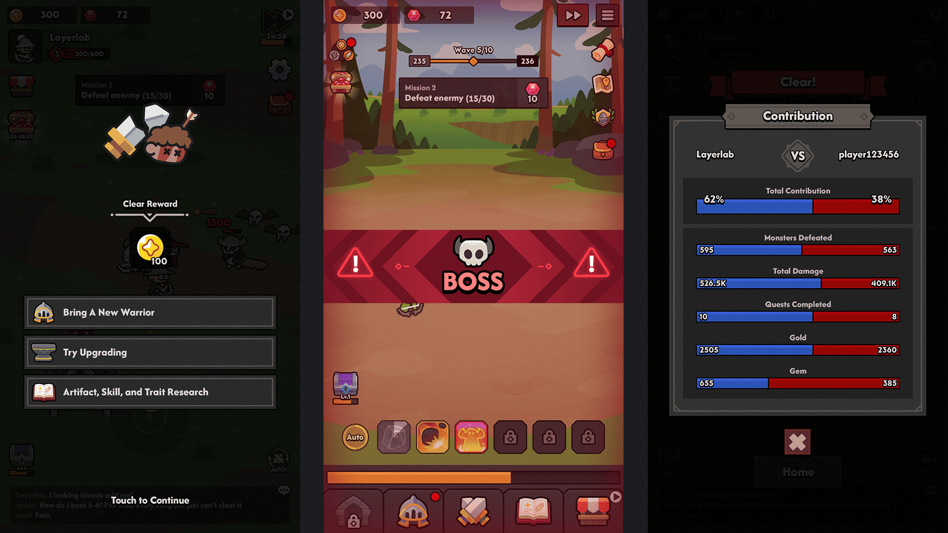 Minimal dark game interface GUI Pro by LAYERLAB Shop, featuring sleek dark-themed design elements for immersive gameplay.